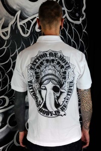 POLO-GAN-BLANC Tattoo-on-move Polo-Ganesh Tattooed-body-is-beautifful