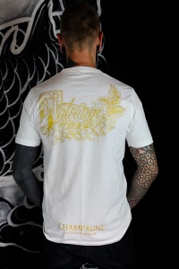 TS-CHAMP-BLANC Tattoo-on-move T-shirt Chamapgnetatouage Tattooed-body-is-beautifful